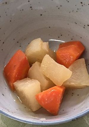 大根の味噌煮（透析食）-レシピのメイン写真