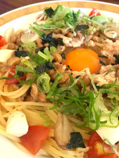 やっぱり納豆パスタ✨-レシピのメイン写真