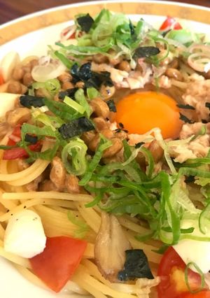 やっぱり納豆パスタ✨-レシピのメイン写真