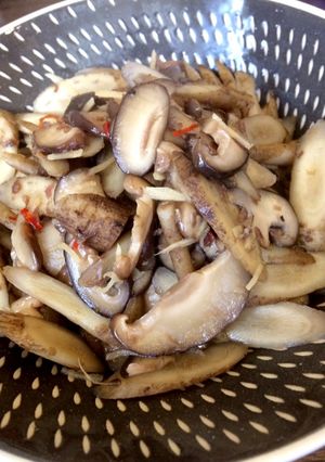 ごぼうとしいたけの甘辛煮♪-レシピのメイン写真