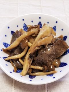 生姜たれで♪冷凍こんにゃくとキノコ炒め-レシピのメイン写真