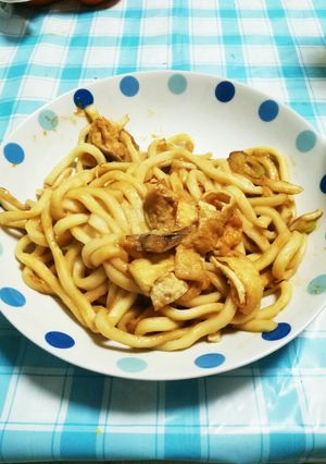 油揚げと舞茸のうどん-レシピのメイン写真