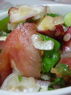 たこのマリネサラダ〜野菜いっぱい♪-レシピのメイン写真