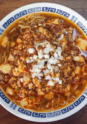 大辛麻婆らーめん-レシピのメイン写真