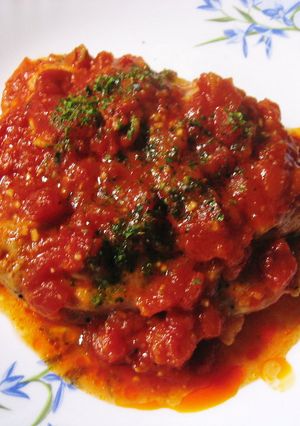 炊飯器で簡単　　チキントマト煮♪-レシピのメイン写真