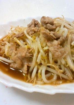 豚肉＆もやしのポン酢炒め-レシピのメイン写真