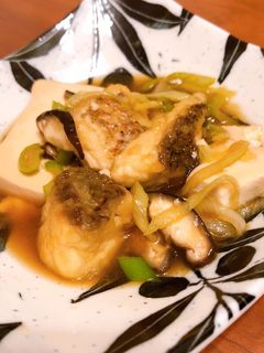豆腐と鯛の揚げ煮-レシピのメイン写真
