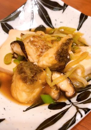 豆腐と鯛の揚げ煮-レシピのメイン写真