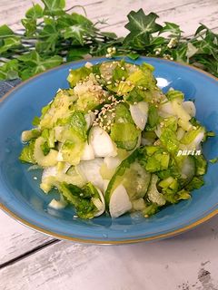 きゅうりとかぶとセロリの無塩酢の物-レシピのメイン写真