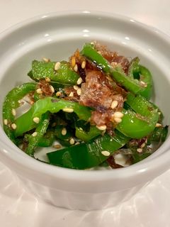 【お弁当】苦くない!ピーマンおかか油炒め-レシピのメイン写真