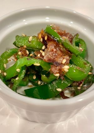 【お弁当】苦くない！ピーマンおかか油炒め-レシピのメイン写真