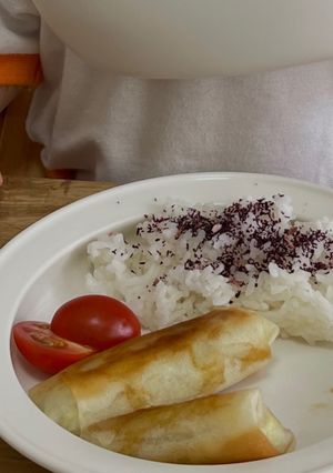 キャベツとチーズと豚こまの春巻き-レシピのメイン写真