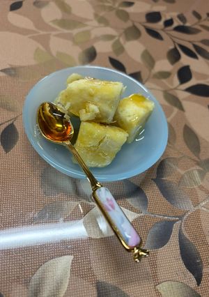 レンチンさつまいもの蜂蜜かけ-レシピのメイン写真