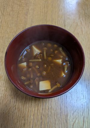 なめこ汁-レシピのメイン写真