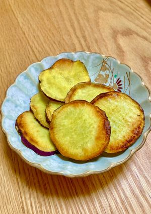 簡単♪フライパンでサツマイモの揚げ焼き-レシピのメイン写真