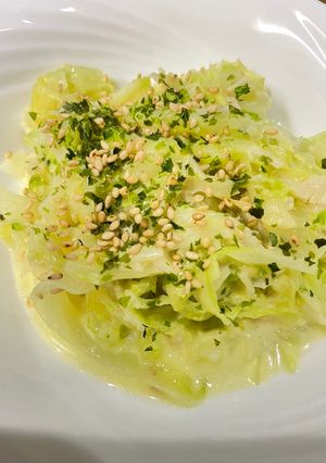 ぱぱっとキャベツ焼き-レシピのメイン写真