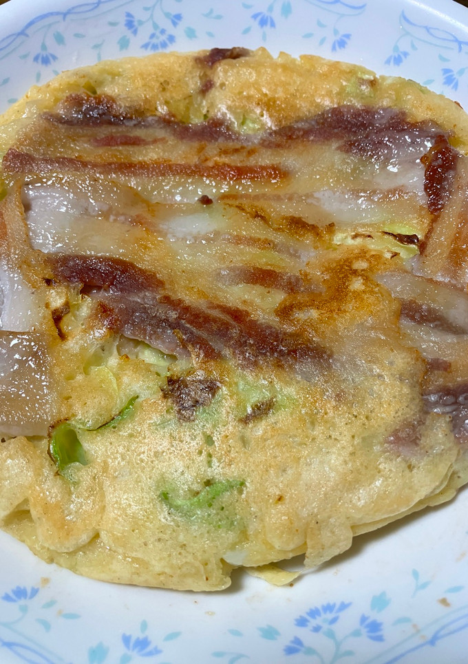 簡単　豚焼きお好み焼き-レシピのメイン写真