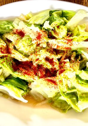 ホットレタス-レシピのメイン写真