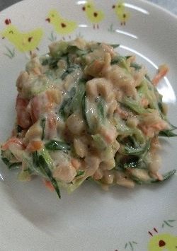 納豆サラダ-レシピのメイン写真