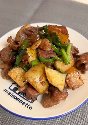 砂肝とじゃがいものバター醤油炒め-レシピのメイン写真