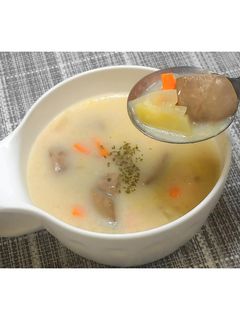 鶏レバチャウダー★動画あり★-レシピのメイン写真