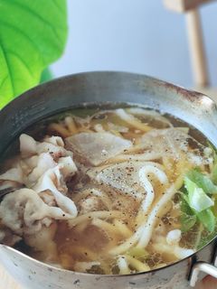 豚バラ大根鍋うどん☆温活スープ☆ヘルシー-レシピのメイン写真