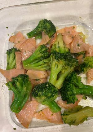冷凍ブロッコリーとハムのカレー炒め-レシピのメイン写真