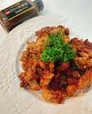 焼肉の生だれで豚こま肉の絶品トンからあげ