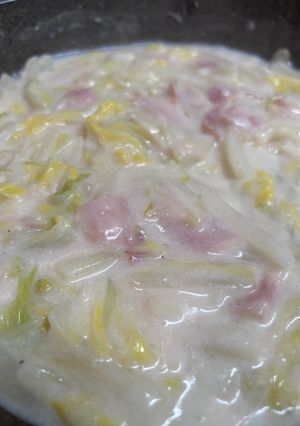 白菜の中華クリーム煮-レシピのメイン写真
