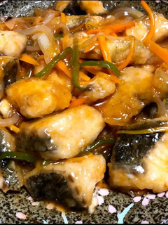 簡単美味しい!マダラの甘酢あんかけ-レシピのメイン写真