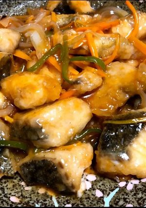 簡単美味しい！マダラの甘酢あんかけ-レシピのメイン写真