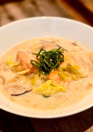 簡単なのに激ウマ♡鮭と白菜の和風ゆずクリーム煮＊-レシピのメイン写真