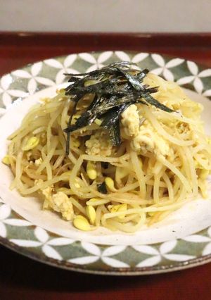 食感◎美味★鶏ミンチ大豆もやしの味噌炒め-レシピのメイン写真