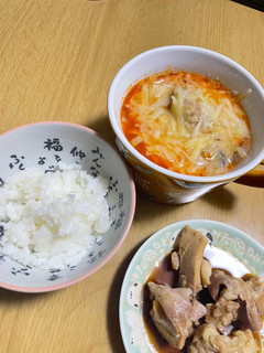 母のチキンのトマト煮込み-レシピのメイン写真