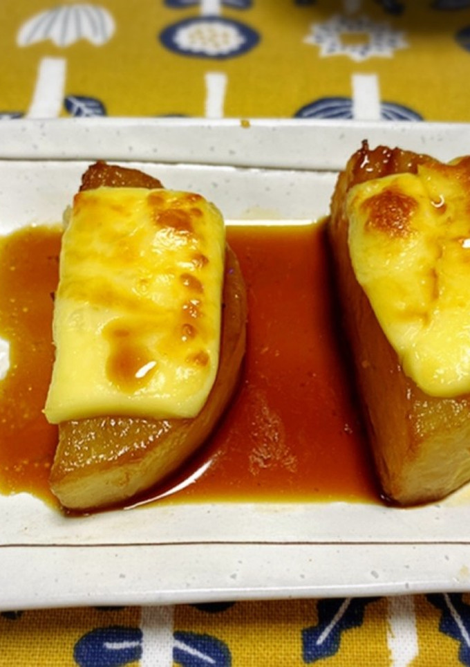 すき焼きのたれde大根のチーズ照り焼き-レシピのメイン写真
