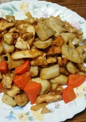 根菜とかじきの甘酢-レシピのメイン写真