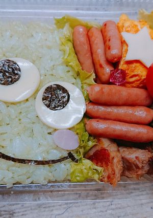 リトルグリーメン キャラ弁♪♪-レシピのメイン写真