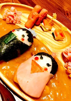 4歳お雛様プレート-レシピのメイン写真