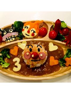 3歳お誕生日プレート♡娘-レシピのメイン写真