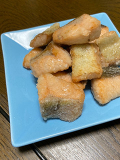 鮭の塩から揚げ-レシピのメイン写真