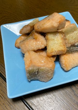 鮭の塩から揚げ-レシピのメイン写真