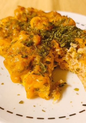 糖質ゼロ！海鮮お好み焼き-レシピのメイン写真