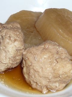 鶏つくね大根-レシピのメイン写真