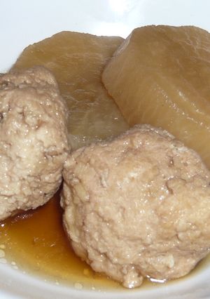 鶏つくね大根-レシピのメイン写真