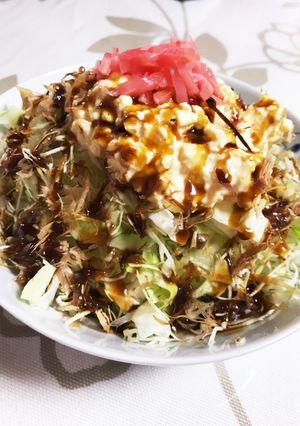 食べたらお好み焼きサラダ-レシピのメイン写真