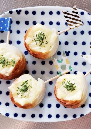ちくわ巻きうずらのチーズ焼き-レシピのメイン写真