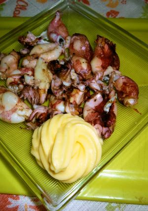 若いかの網焼きのタパス-レシピのメイン写真