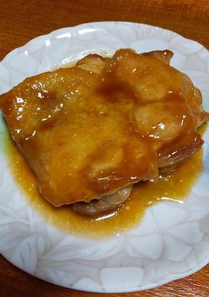 鳥もものりんご酢テリテリ焼き-レシピのメイン写真