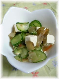 ザーサイときゅうりの和えもの-レシピのメイン写真