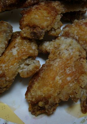 ♥さっぱり塩味♥鶏のから揚げ～手羽先編～-レシピのメイン写真
